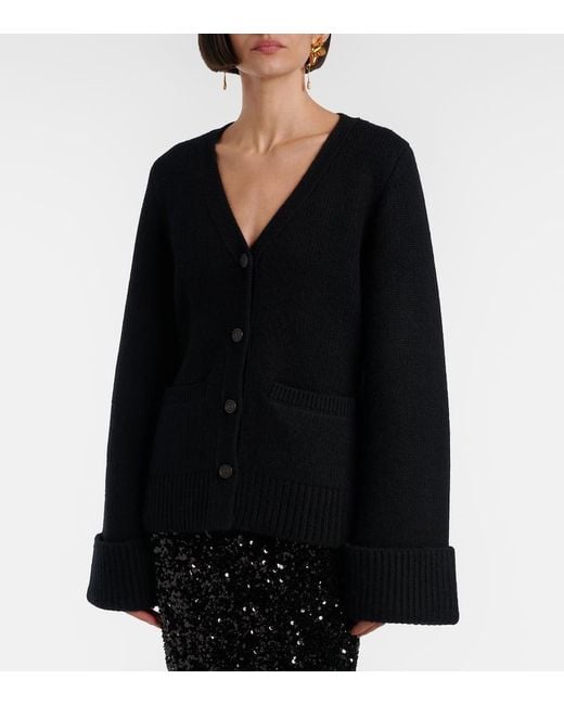 Cardigan di Vince in Black