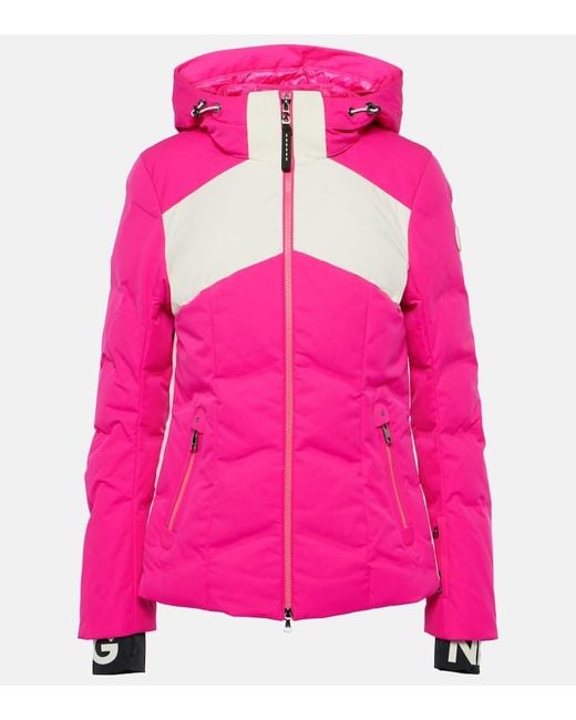 Bogner Pink Della Down Ski Jacket