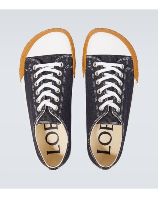 Loewe Blue Bloc Sneakers for men