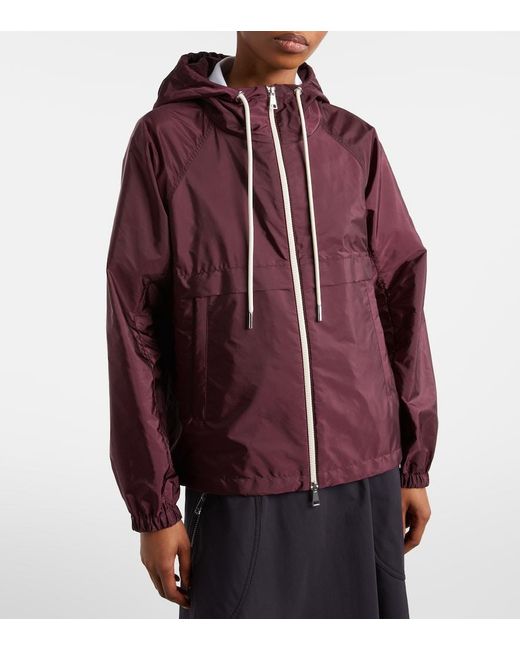 Moncler Purple Coquelicot Technical Jacket