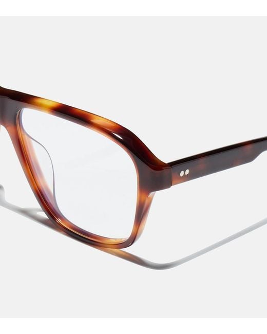 Khaite Brown X Oliver Peoples 1978Rx Aviator Glasses