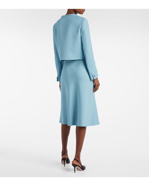 Valentino Blue Canvas Jacket