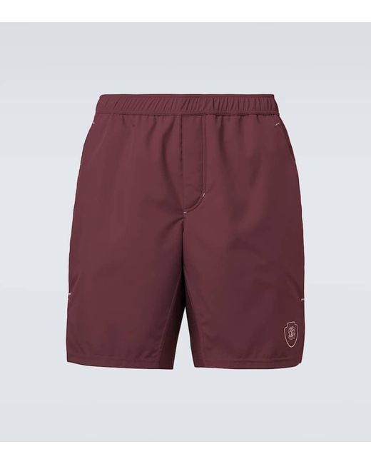 Shorts Tecnicos Brunello Cucinelli de hombre de color Red