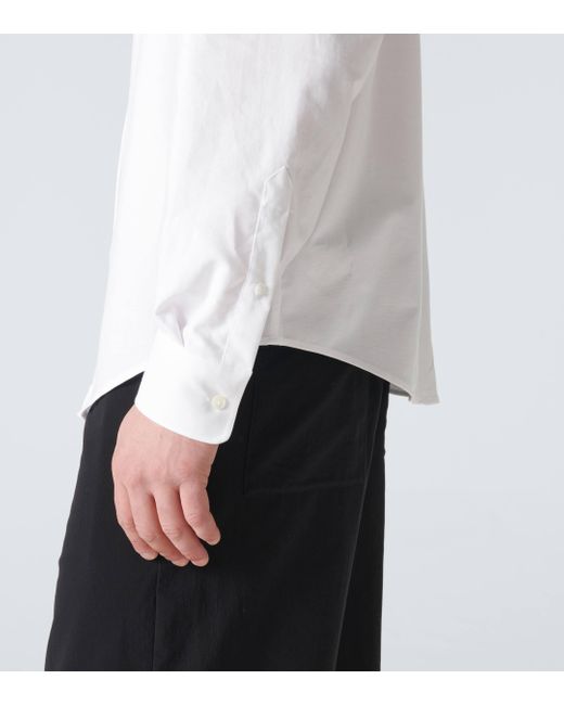 AMI White Ami De Cour Cotton Shirt for men