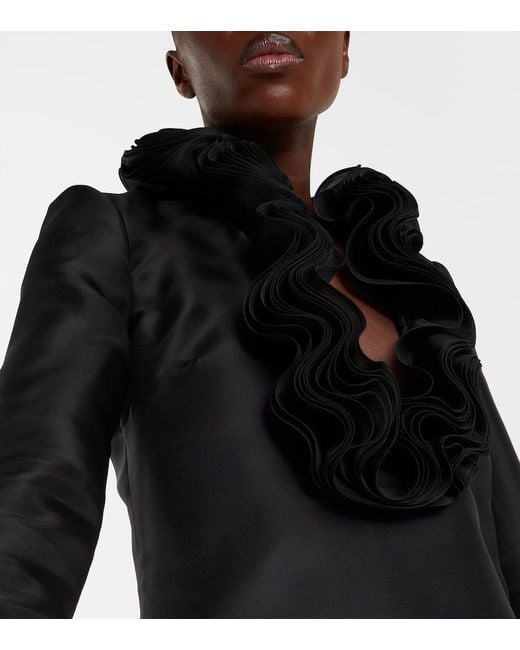 Gucci Black Silk Minidress