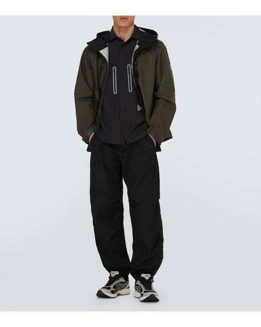 And Wander Black Technical Shirt for men