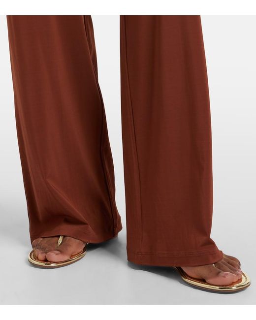 Max Mara Brown Acume Halterneck Jumpsuit