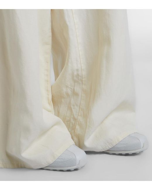 7 For All Mankind Natural Utility Wide-Leg Pants