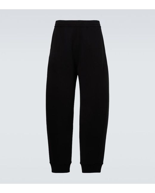 Givenchy Black Cotton-Blend Sweatpants for men