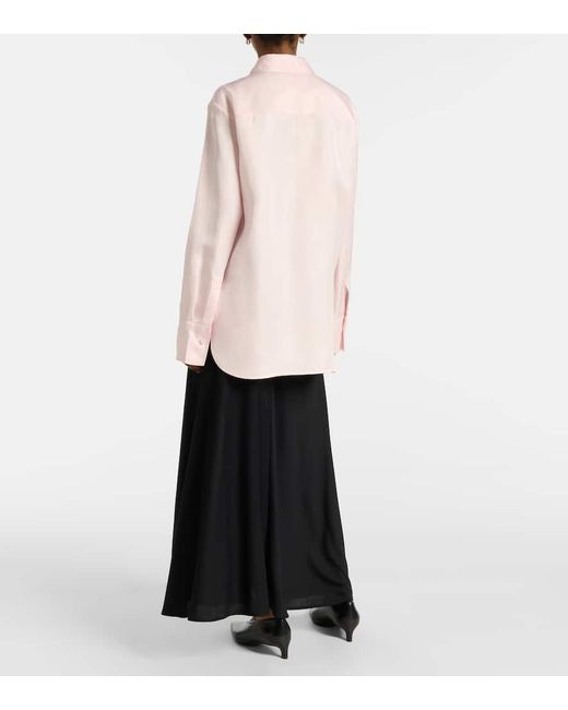 Camisa De Sarga Jil Sander de color Pink