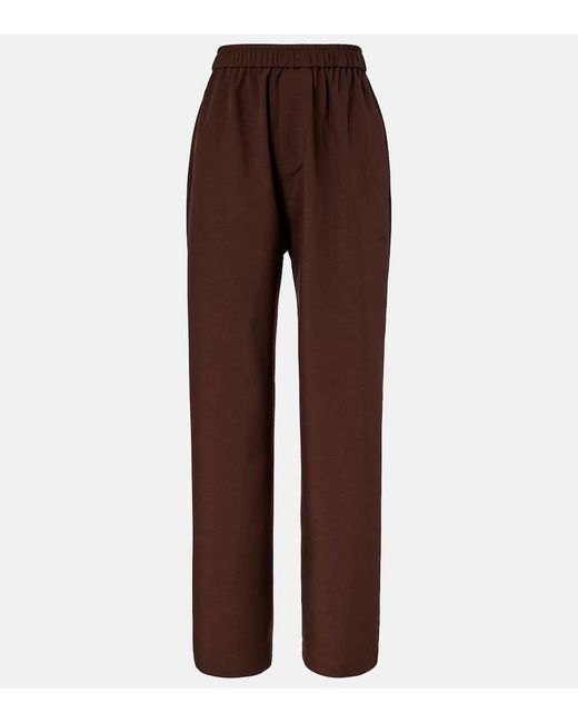 Frankie Shop Brown Weite Hose Baxter