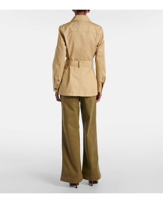 Veste Mila En Coton Nili Lotan en coloris Natural