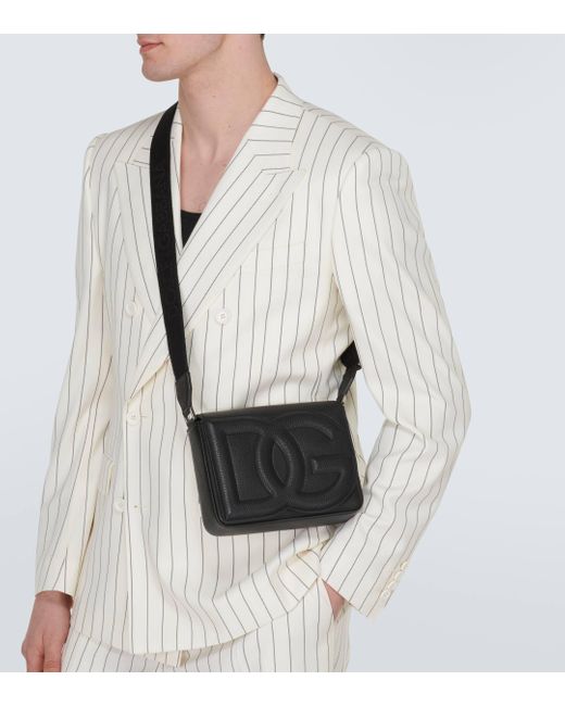 Sacoche à fermeture zippée médium Dolce & Gabbana pour homme en coloris Black