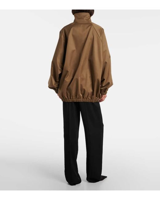 Frankie Shop Brown Baxter Oversized Blouson