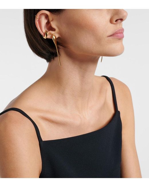 Givenchy Metallic Maple Seed Set Of 2 Ear Cuffs