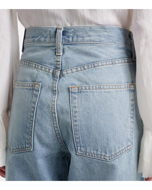 Agolde Blue Kelly Straight Jeans