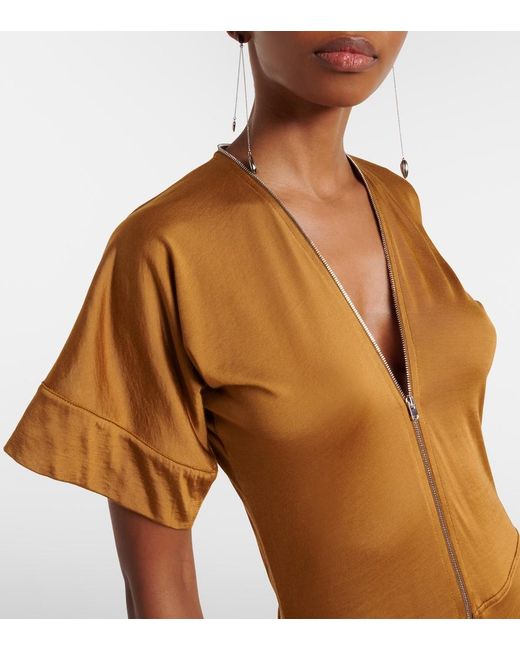 Lemaire Natural Jersey Maxi Dress