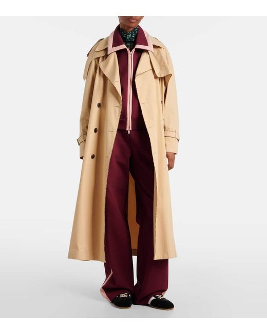 Dries Van Noten Red Cotton-Blend Jacket