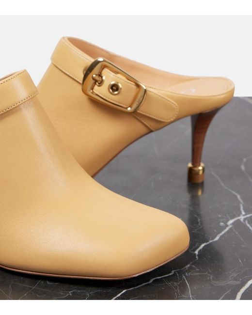 Chloé Brown Andrea Mule Shoes