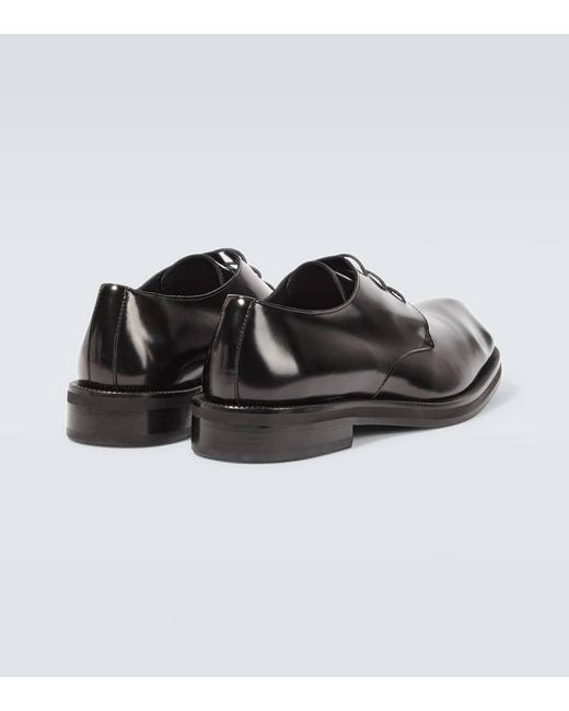 Acne Studios Leather Derby Shoes in Black for Men | Lyst