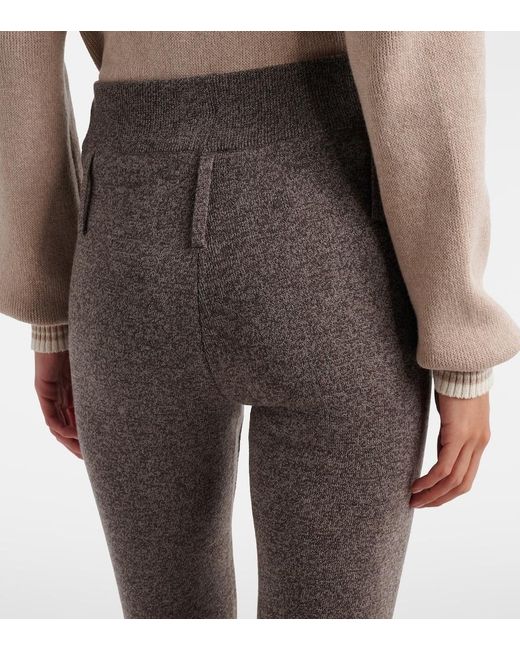 Magda Butrym Gray Wool Capri Pants
