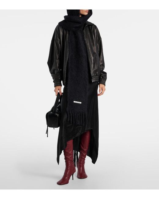 Sciarpa Kooder di Acne in Black