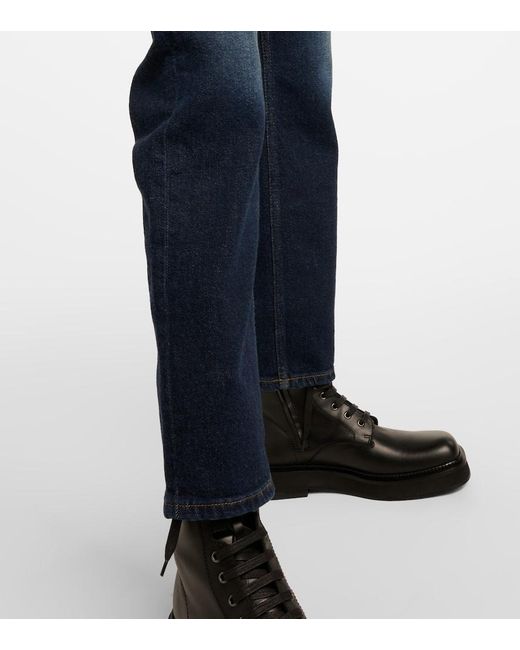 Jeans Regular 70S A Vita Alta di Re/done in Blue