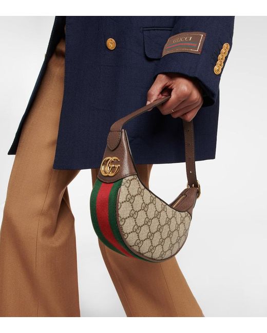 Gucci Ophidia GG Mini-Tasche in Braun | Lyst CH