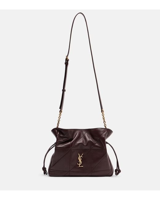 Saint Laurent Red Jamie Small Leather Shoulder Bag