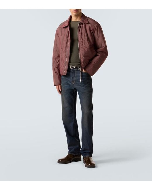 Our Legacy Blue Mid-Rise Slim Jeans for men
