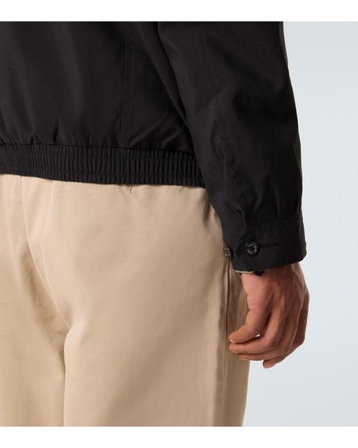 Polo Ralph Lauren Black Technical Bomber Jacket for men
