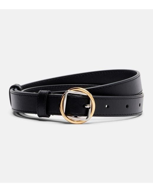 Jacquemus Black Leather Belt