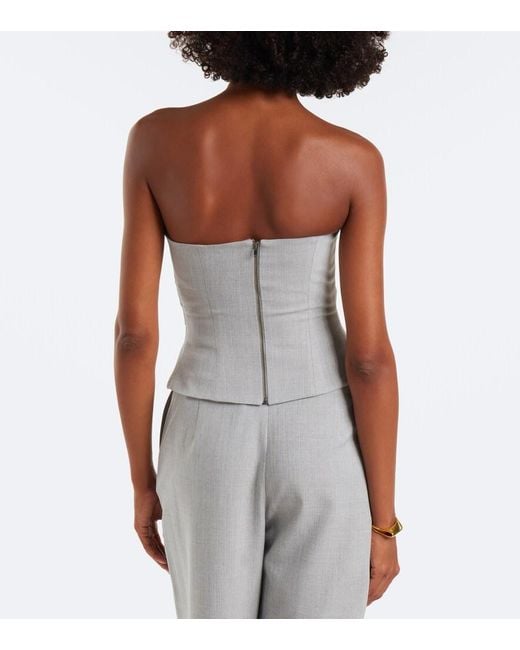 The Sei Gray Draped Corset