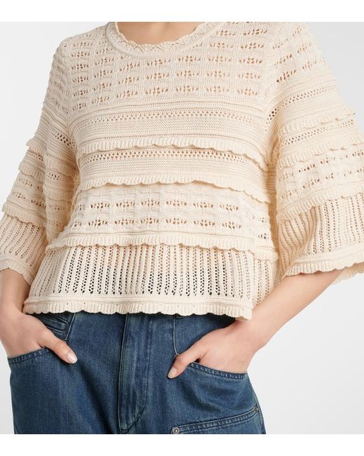 Isabel Marant Natural Azelia Sweater
