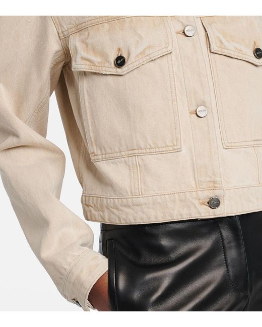 Khaite Natural Tomer Denim Jacket