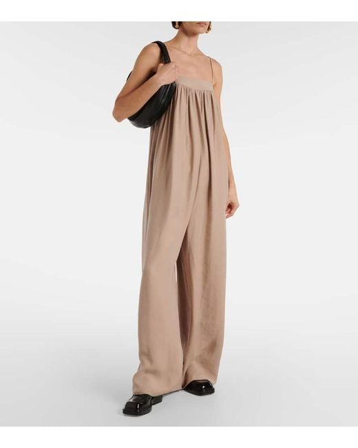 Frankie Shop Natural Jumpsuit Maude