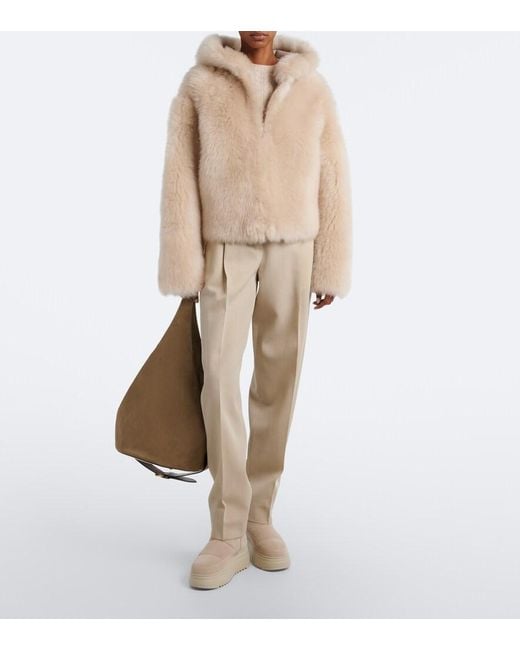 Bogner Natural Stockholm Suede Snow Boots
