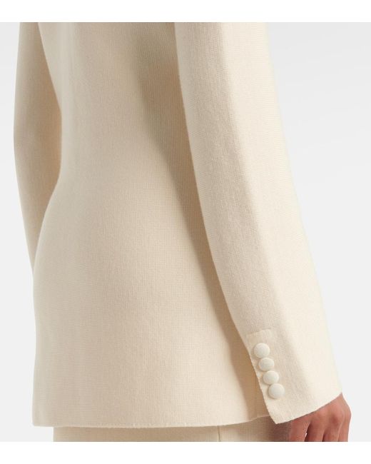 Gabriela Hearst Natural Bowen Wool Blazer