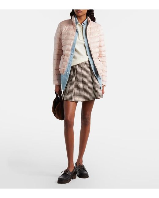 Moncler Natural Lans Down Jacket