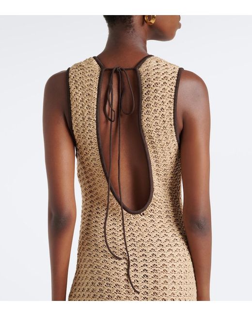 Sir Natural Ellinor Crochet Cotton Maxi Dress