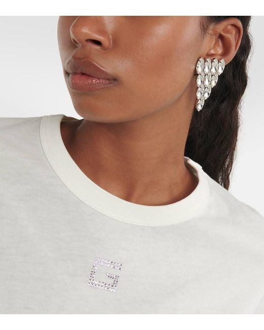 White on sale geometric earrings