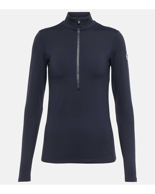 Fusalp Blue Gemini V Half-zip Technical Top