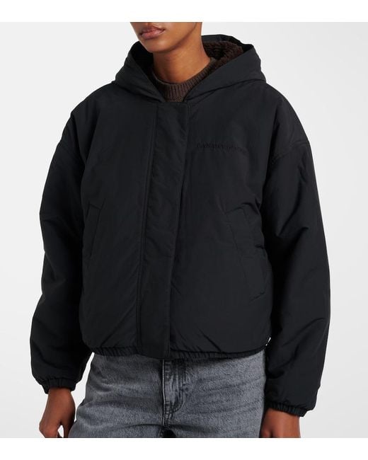 Canada Goose Black Alberni Reversible Teddy Jacket