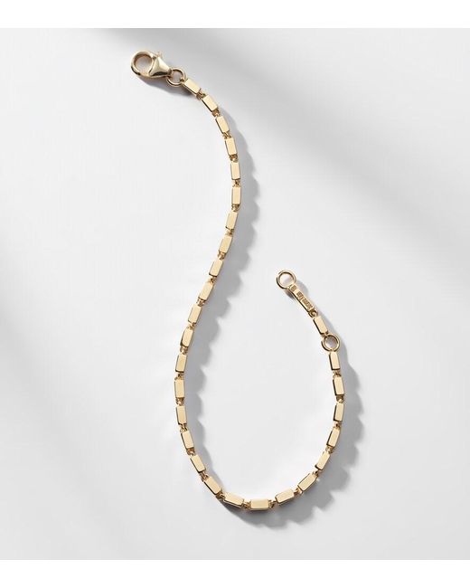 Suzanne Kalan Metallic Block-Chain Medium 18Kt Bracelet