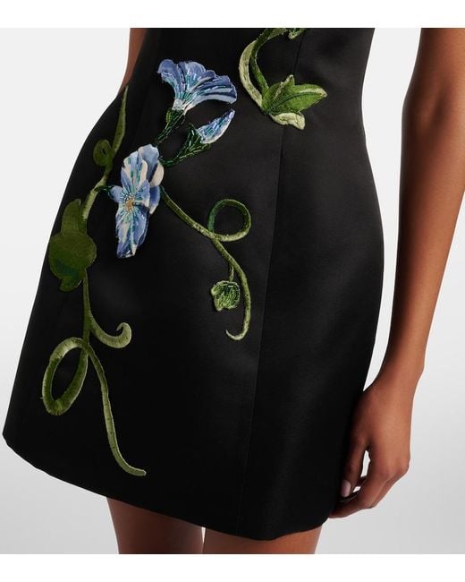 LEO LIN Black Verziertes Bustier-Kleid Zaria