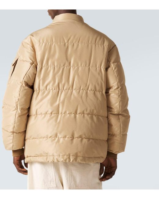 Visvim Natural Elias Silk Down Jacket for men