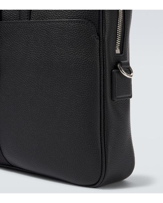 Gucci Aktentasche Web Stripe Medium Aus Leder in Black für Herren