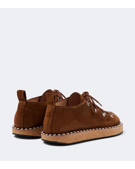 Stringate Rivet di Loewe in Brown da Uomo