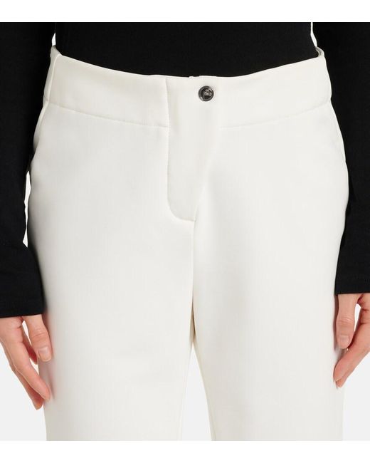 Fusalp White Tipi Iii Bootcut Ski Pants