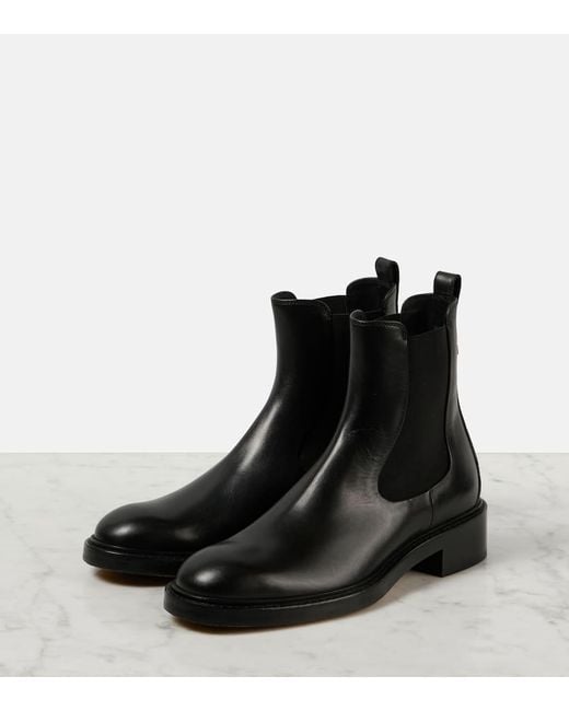 Bottines Chelsea Marcie En Cuir Chloé en coloris Black